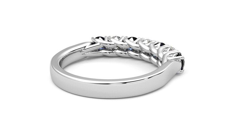 Taylor & Hart Aura Wedding Ring 360 degree image 13