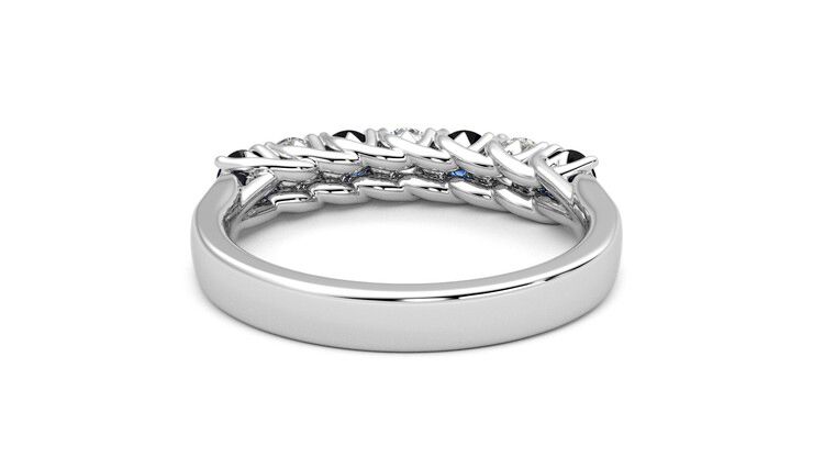 Taylor & Hart Aura Wedding Ring 360 degree image 15