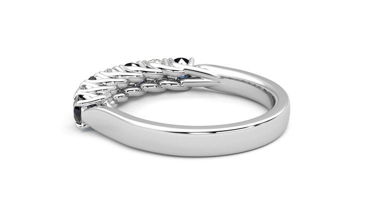 Taylor & Hart Aura Wedding Ring 360 degree image 18