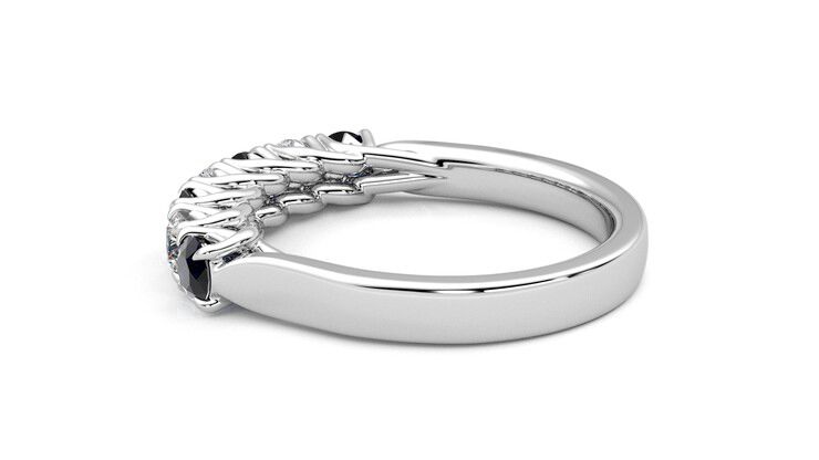 Taylor & Hart Aura Wedding Ring 360 degree image 19