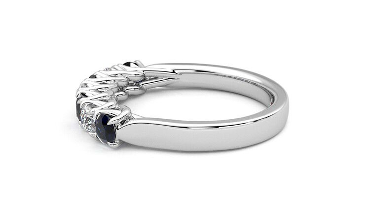 Taylor & Hart Aura Wedding Ring 360 degree image 20