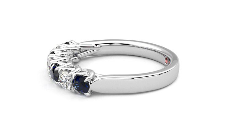 Taylor & Hart Aura Wedding Ring 360 degree image 21