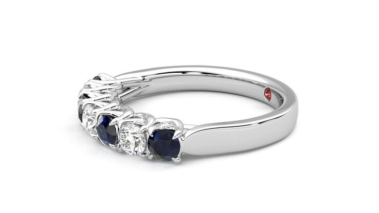 Taylor & Hart Aura Wedding Ring 360 degree image 22