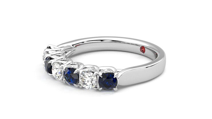 Taylor & Hart Aura Wedding Ring 360 degree image 23