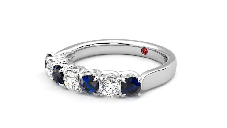 Taylor & Hart Aura Wedding Ring 360 degree image 24