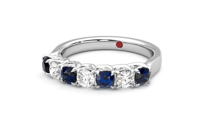 Taylor & Hart Aura Wedding Ring 360 degree image 26