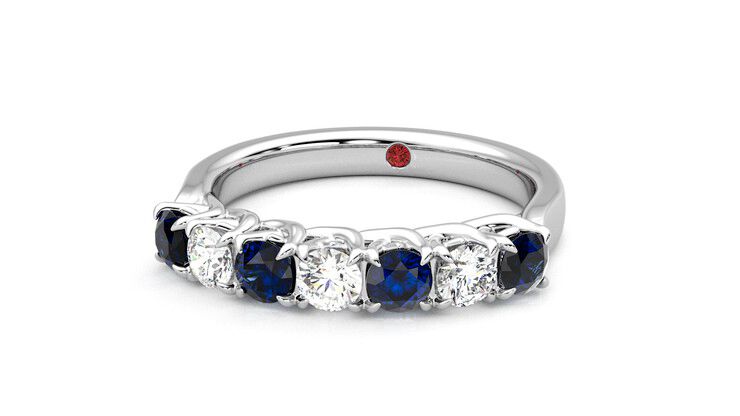 Taylor & Hart Aura Wedding Ring 360 degree image 27