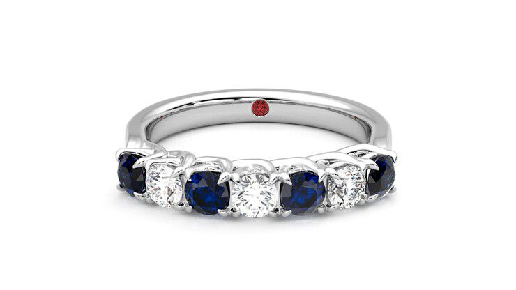 Taylor & Hart Aura Wedding Ring 360 degree image 29