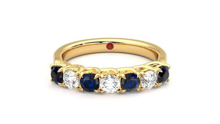 Taylor & Hart Aura Wedding Ring 360 degree image 0