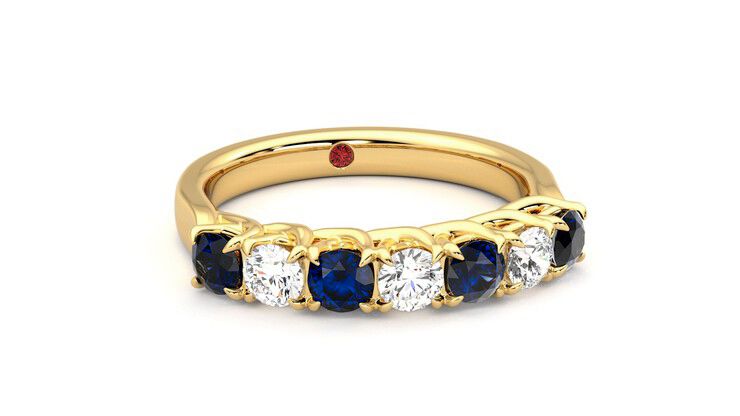 Taylor & Hart Aura Wedding Ring 360 degree image 3