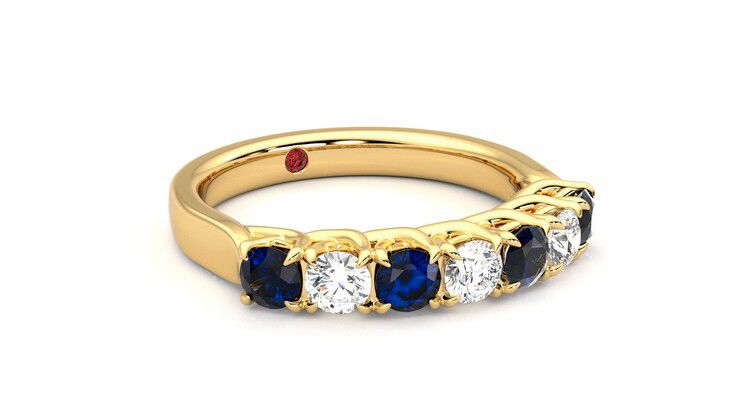 Taylor & Hart Aura Wedding Ring 360 degree image 5
