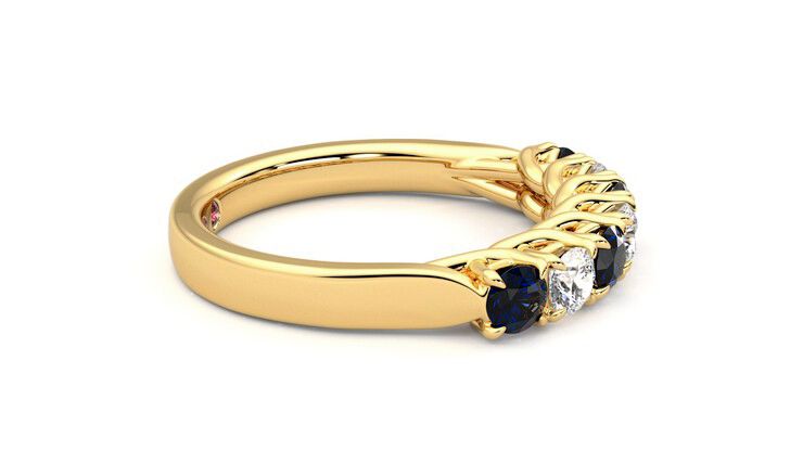 Taylor & Hart Aura Wedding Ring 360 degree image 9