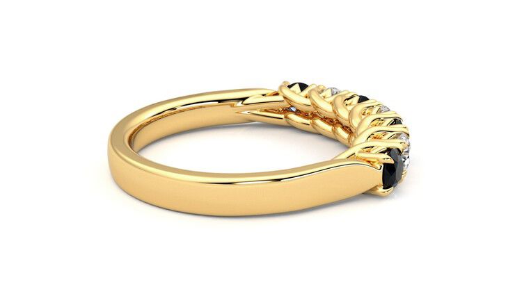 Taylor & Hart Aura Wedding Ring 360 degree image 11