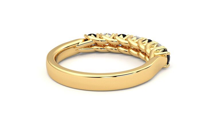 Taylor & Hart Aura Wedding Ring 360 degree image 13
