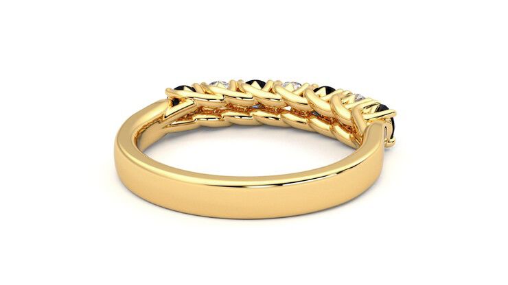 Taylor & Hart Aura Wedding Ring 360 degree image 14