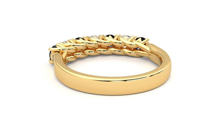 Taylor & Hart Aura Wedding Ring 360 degree image 16