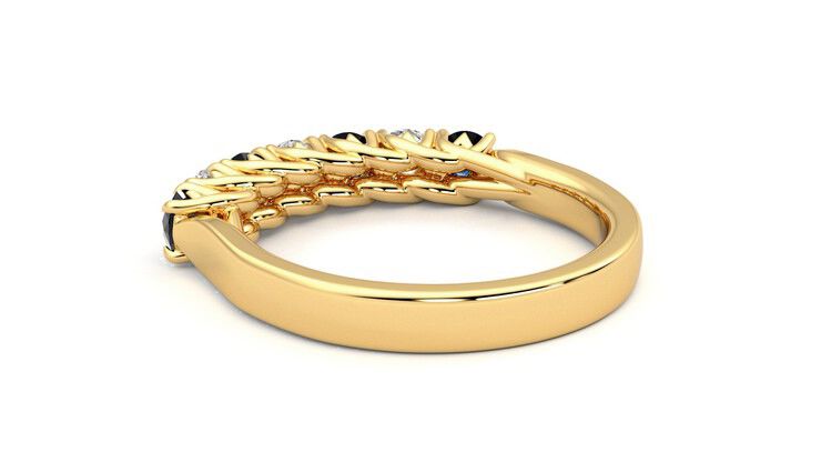 Taylor & Hart Aura Wedding Ring 360 degree image 17