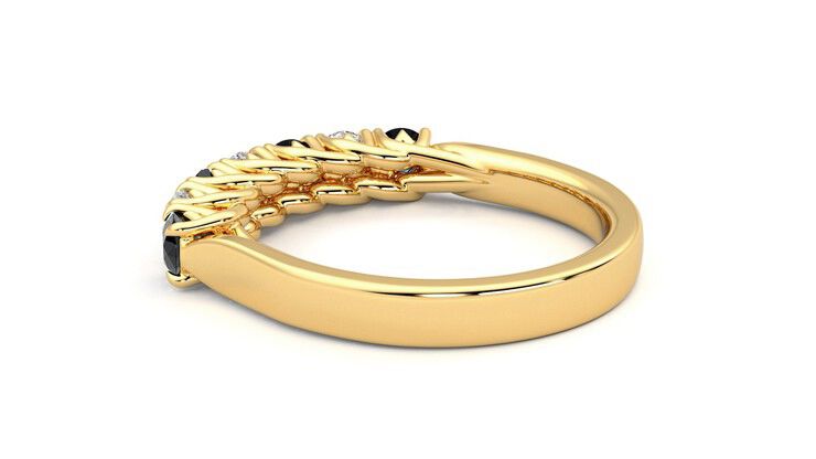 Taylor & Hart Aura Wedding Ring 360 degree image 18