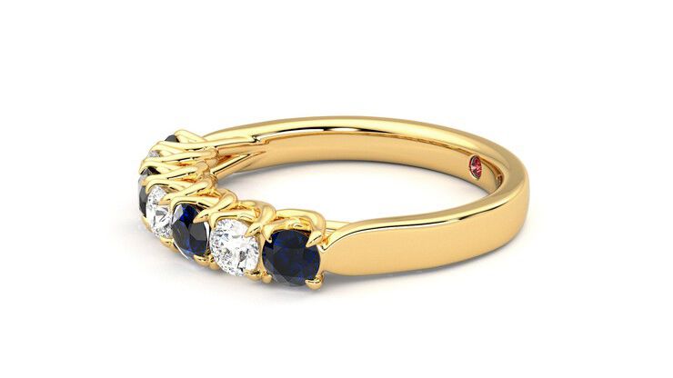 Taylor & Hart Aura Wedding Ring 360 degree image 22