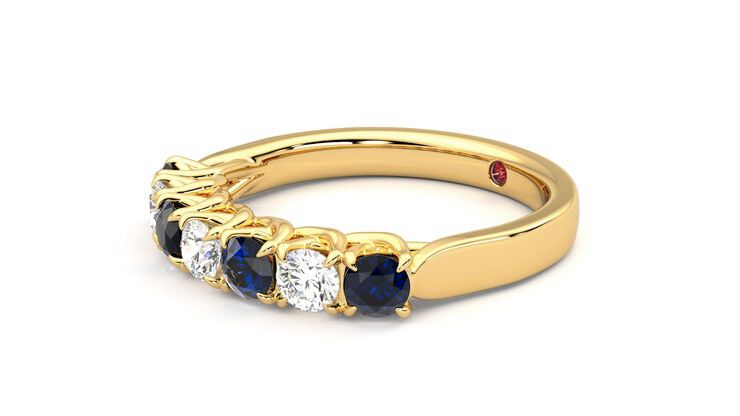 Taylor & Hart Aura Wedding Ring 360 degree image 23
