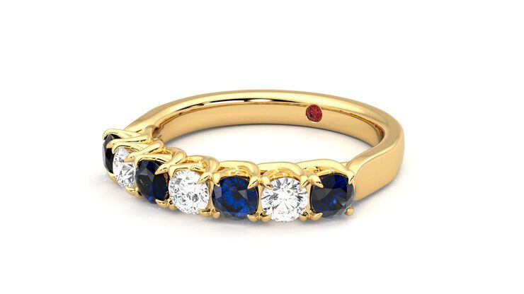 Taylor & Hart Aura Wedding Ring 360 degree image 25