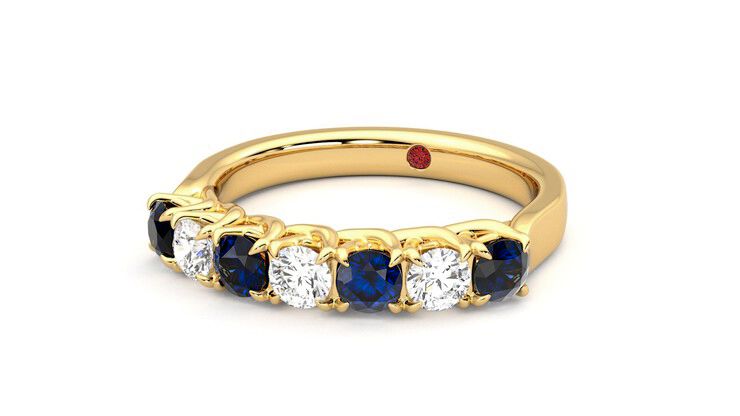 Taylor & Hart Aura Wedding Ring 360 degree image 26