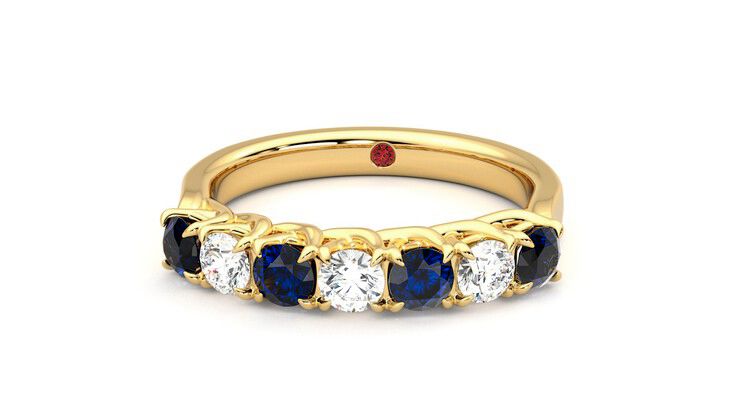 Taylor & Hart Aura Wedding Ring 360 degree image 28