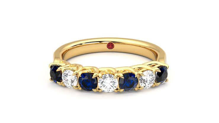 Taylor & Hart Aura Wedding Ring 360 degree image 29