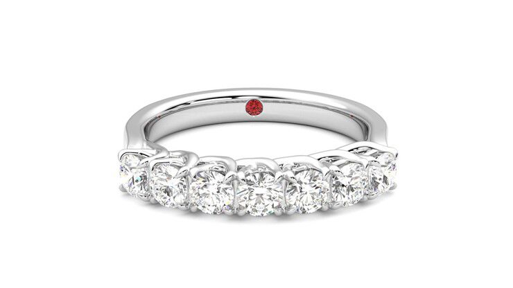 Taylor & Hart Aura Wedding Ring 360 degree image 1