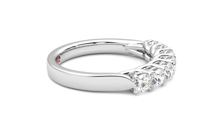 Taylor & Hart Aura Wedding Ring 360 degree image 9