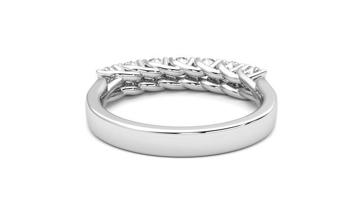Taylor & Hart Aura Wedding Ring 360 degree image 15