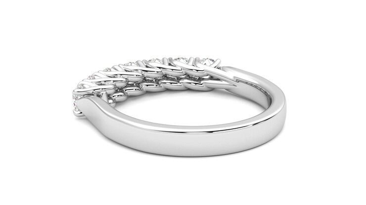 Taylor & Hart Aura Wedding Ring 360 degree image 17