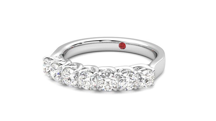 Taylor & Hart Aura Wedding Ring 360 degree image 26