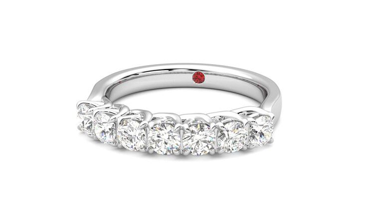 Taylor & Hart Aura Wedding Ring 360 degree image 27