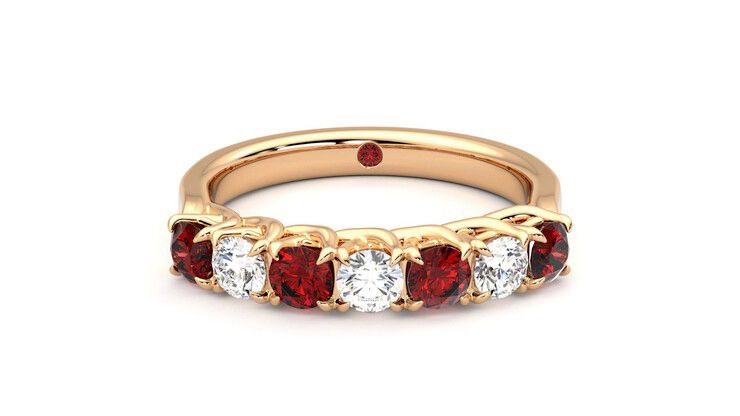 Taylor & Hart Aura Wedding Ring 360 degree image 0