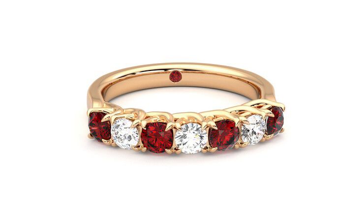 Taylor & Hart Aura Wedding Ring 360 degree image 2
