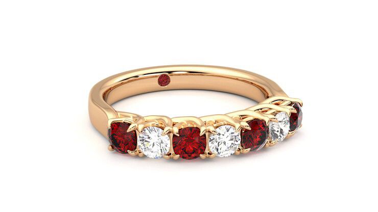 Taylor & Hart Aura Wedding Ring 360 degree image 4