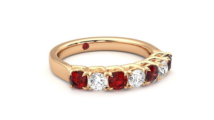 Taylor & Hart Aura Wedding Ring 360 degree image 5