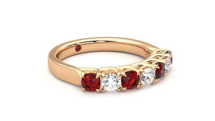 Taylor & Hart Aura Wedding Ring 360 degree image 6