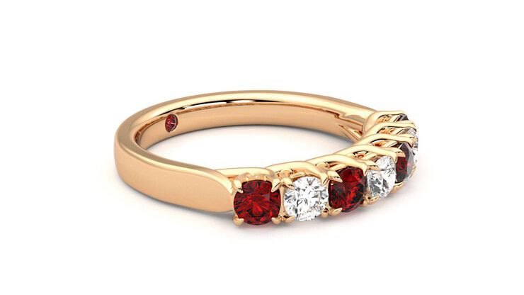 Taylor & Hart Aura Wedding Ring 360 degree image 7