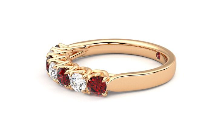 Taylor & Hart Aura Wedding Ring 360 degree image 22