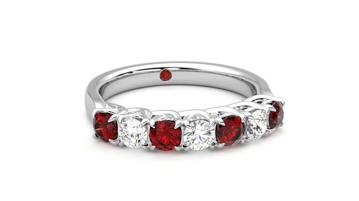 Taylor & Hart Aura Wedding Ring 360 degree image 3