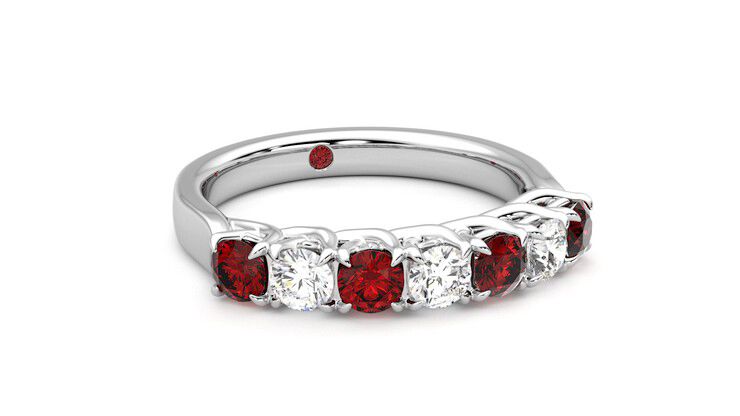 Taylor & Hart Aura Wedding Ring 360 degree image 4