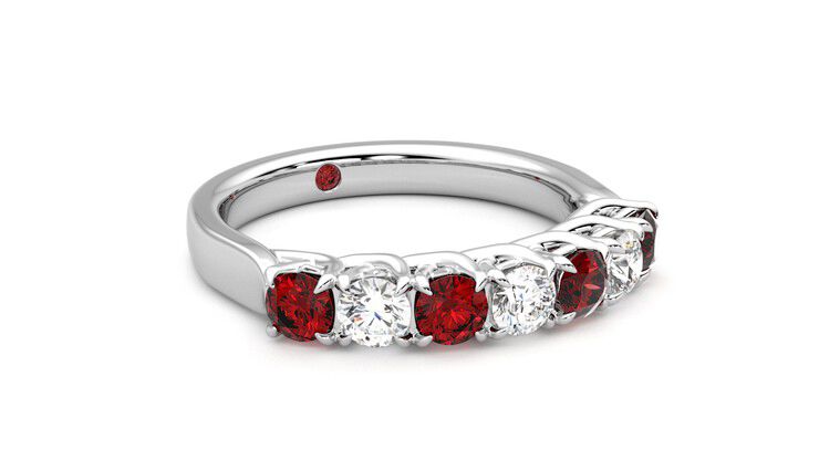 Taylor & Hart Aura Wedding Ring 360 degree image 5