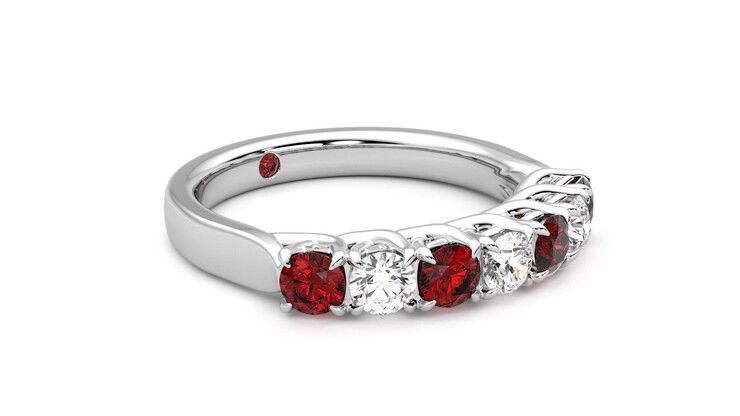 Taylor & Hart Aura Wedding Ring 360 degree image 6