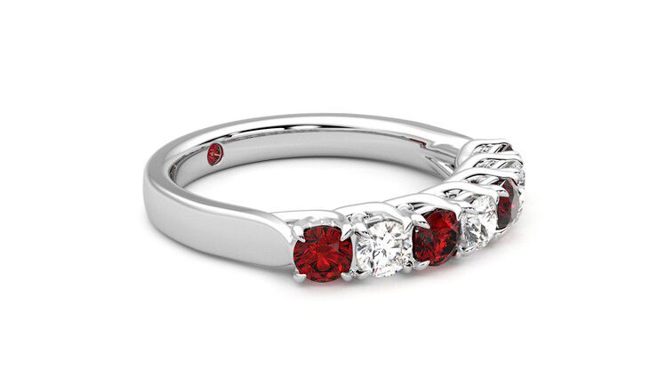 Taylor & Hart Aura Wedding Ring 360 degree image 7