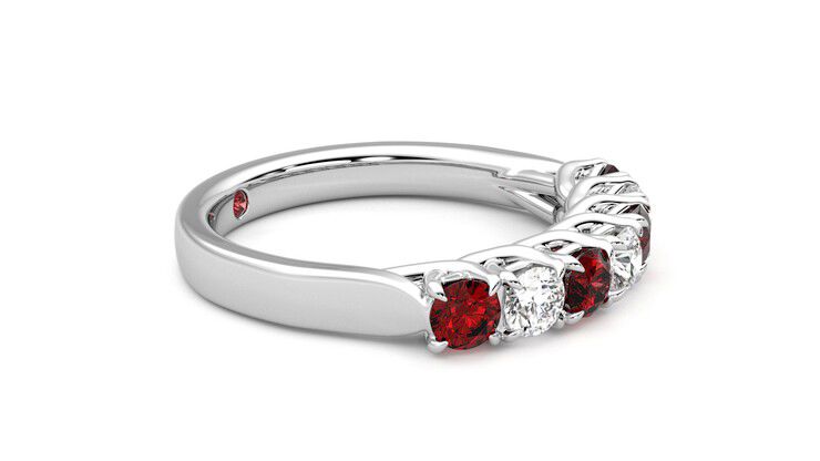 Taylor & Hart Aura Wedding Ring 360 degree image 8