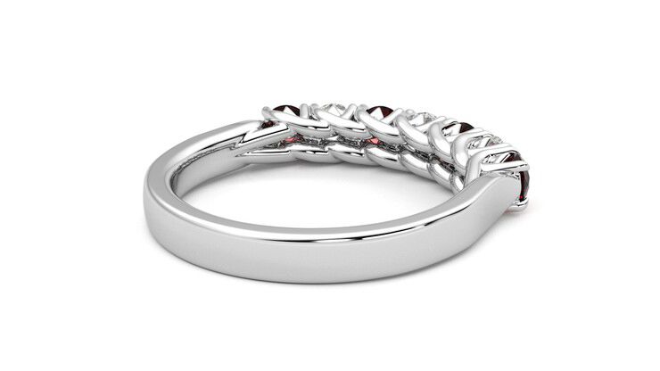 Taylor & Hart Aura Wedding Ring 360 degree image 13