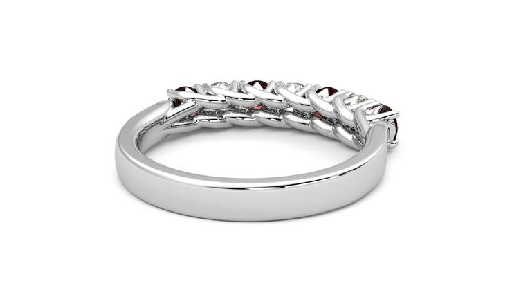 Taylor & Hart Aura Wedding Ring 360 degree image 14