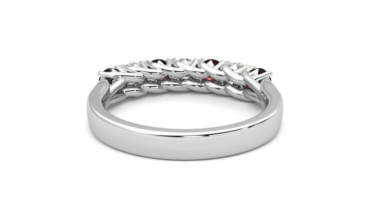 Taylor & Hart Aura Wedding Ring 360 degree image 15